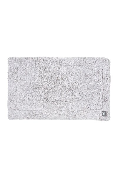 ZanaCasei Μπεζ Αφράτο Χαλάκι Κατοικίδιων με Σχέδιο Πατούσας 90x56εκ.