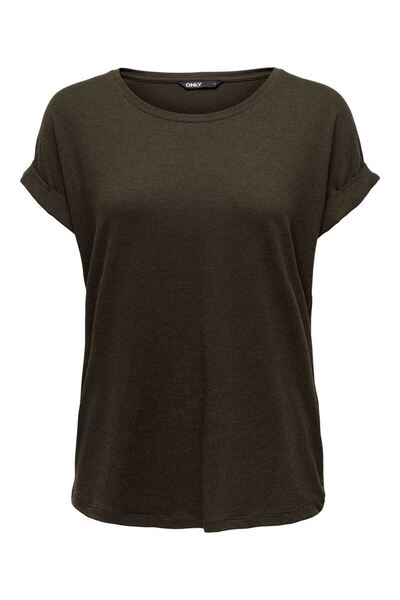 ONLY Γυναικείο μπλουζάκι Onlmoster Brown 15106662