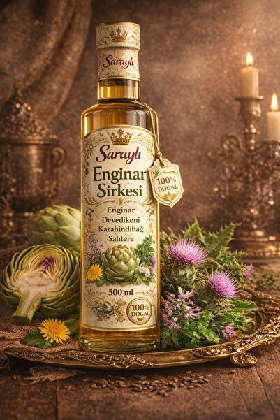GenelTedarik ENGİNAR SİRKESİ 500 ML ENGİNAR ŞAHTERE KARAHİNDİBAĞ DETOX KARIŞI...