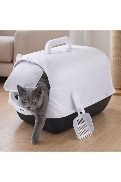 ZanaCasei Closed Cat Litter Box 51x37x36cm
