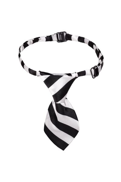 ZanaCasei Cravată cu câine alb-negru