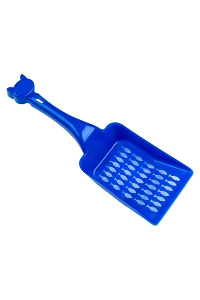 ZanaCasei Blue Litter Scoop with Holes 27x9cm