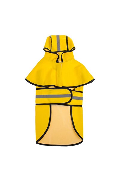 ZanaCasei Ανακλαστικό κίτρινο αδιάβροχο για σκύλους