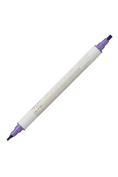 Zig Calligraphy Pen Metallic Ms-8400 Single 124 Violet