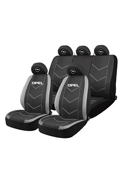 Autohelix MSA Set huse scaune universale HLX3 compatibile cu Opel – Negru/Gri