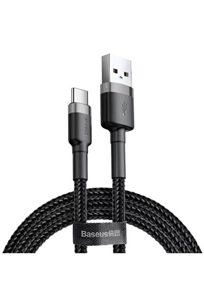 Baseus Cable USB-C Cables 2A 3m Cable (Black+Gray)