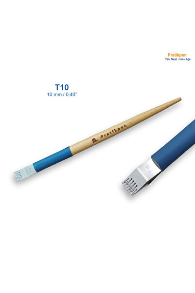 VERA SANAT Pratik Pen Classic t Flat Calligraphy Metal Tip Pen No:10