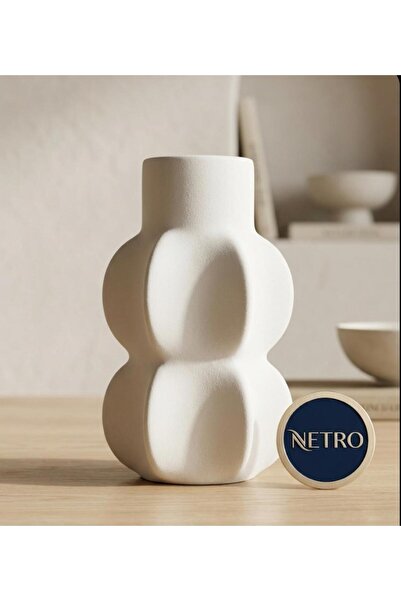 Home Star-Cornered Bohemian Handmade Special Series Ceramic Vase 26 cm