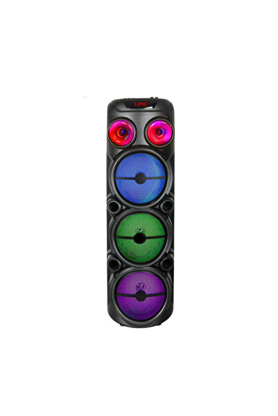 Saule HP 974 Süper Bass Taşınabilir Bluetooth Parti Hoparlörü 3*8 inc 20 w Rms