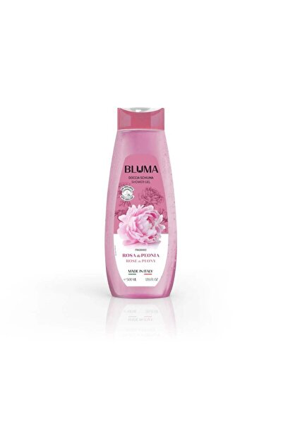 BLUMA Shower gel with rose & peony fragrance, ROSA & PEONIA, 500 ml