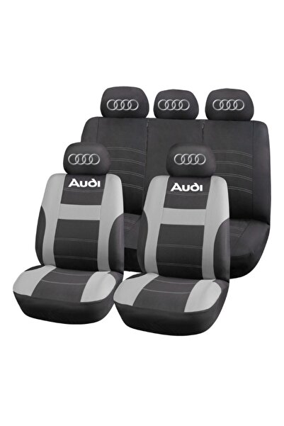 Autohelix MSA Set huse scaune universale HLX2 compatibil cu Audi – Negru/Gri