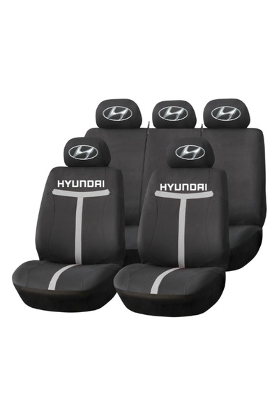 Autohelix MSA Set huse scaune universale HLX1 compatibile cu Fiat – Negru/Gri