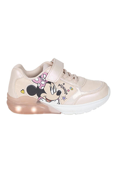Minnie Mouse Sneakers, lightweight TPR sole with LED, Pink