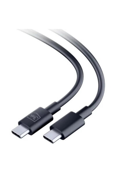 3MK Cablu USB C la USB C , 1.2m , Negru