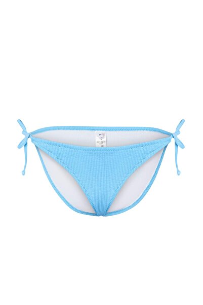 Συλλογή Trendyol Τυρκουάζ υφαντό ρυθμισμένο κάτω μέρος μπικίνι TBESS23BA00222