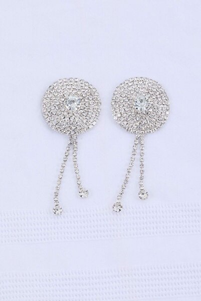 Συλλογή Trendyol Αξεσουάρ κάλυψης θηλών από ασημί πέτρα THMSS26DA00001