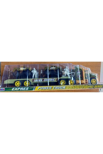 Nizam Oyuncak 7 Parça Askerli Tır Seti
