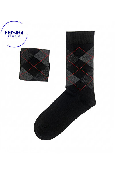 FENRA STUDIO ΚΛΑΣΙΚΕΣ ΚΑΛΤΣΕΣ ΜΕ ΣΧΕΔΙΟ ΜΑΥΡΗΣ ΜΠΑΚΛΑΒΑΣ