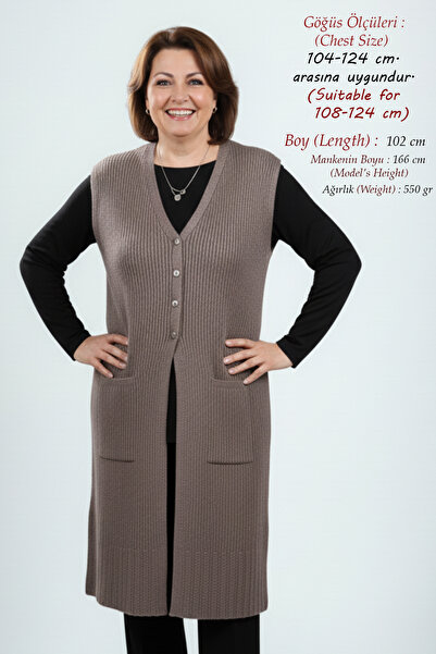 Laden Women's Plus Size Knitwear Spring Summer Accordion Stretchy Knit Standa...