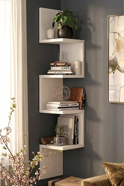 Yurudesign Shelf R9 Modern Duvar Rafı Kitaplık