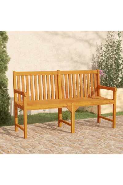 Concept Bancă pentru grădină, 150 cm, lemn masiv de acacia