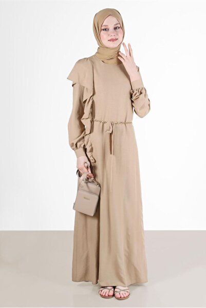 Alvina ROCHIE DETALIATA VOLAN CU BELTĂ METALICĂ 42619