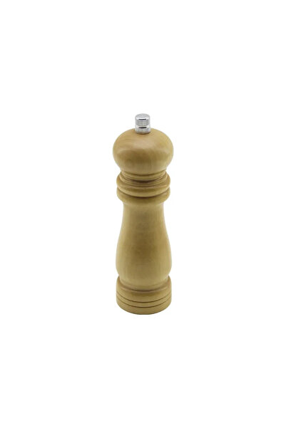 Generic Brand Small= Diameter: 4.5cm - Length: 15cm Wooden Salt - Spice Grind...