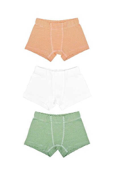 OrganicKid Jungle Cotton Erkek Çocuk İç Çamaşır Set 3'lü