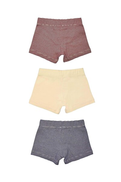 OrganicKid Cranberry Erkek Çocuk İç Çamaşır Set 3'lü