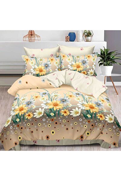 Patul Lenjerie Bumbac Finet, Pucioasa, Pat Dublu, 2 Persoane, 6 Piese