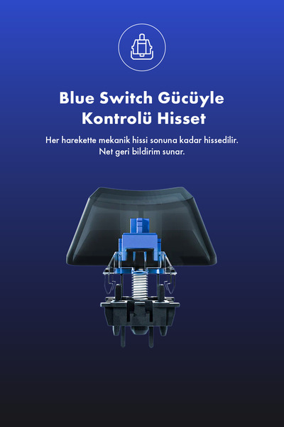 gameagle Strike Compact V2 Rainbow Kablolu TR Layout Mekanik Oyuncu Klavyesi
