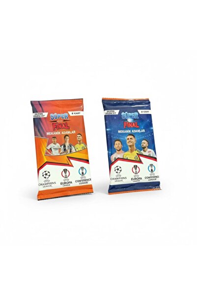 Topps Official Euro 2024/2025 Match Attax trading card game Futbolcu Kartları 5 li paket