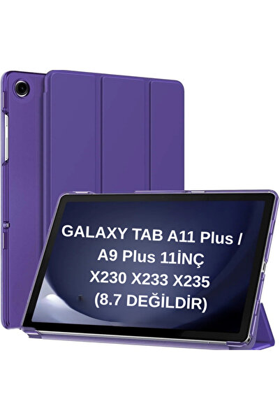 UnDePlus Galaxy Tab A9 Plus X210 X216 X218 Uyumlu Kılıf New Pu Deri Smart Sta...