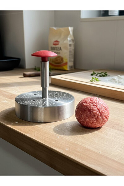 HUBBYCHEF Hamburger Köftesi Kalıbı Hamburger Şekillendirici 14cm