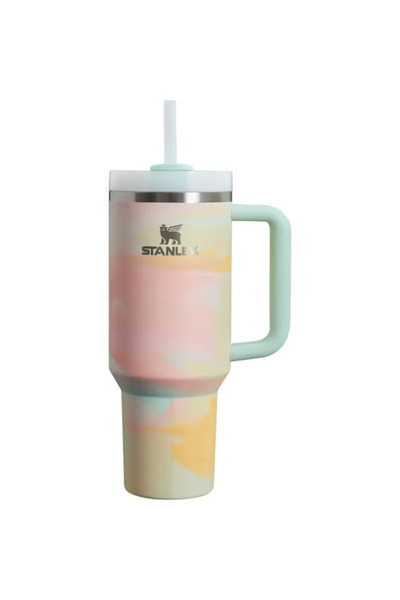 Primo Plus Stanley Quinture H2.0 Vacuum Insulated 40oz Mug - Brush Stroke Des...