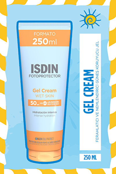 ISDIN Fotoprotector Gel Cream Spf50 250 ml Güneşten Koruyan Ferahlatıcı Vücut...