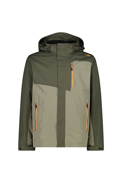 CMP Men's 3in1 waterproof jacket 31Z1587D-Khaki-50