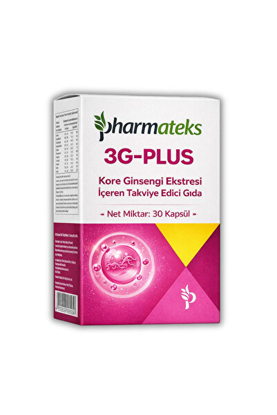 3g-plus Kore Ginsengi Ekstresi Içeren Takviye Edici Gıda 30 Kapsül