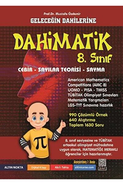 Altın Nokta 8. Sınıflar İçin Dahimatik Matematik Yarışmalarına Hazırlık İlk Adım