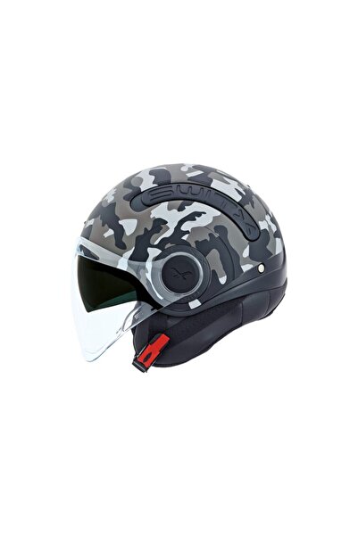 Nexx Sx.10 Camo Mat Gri Kask
