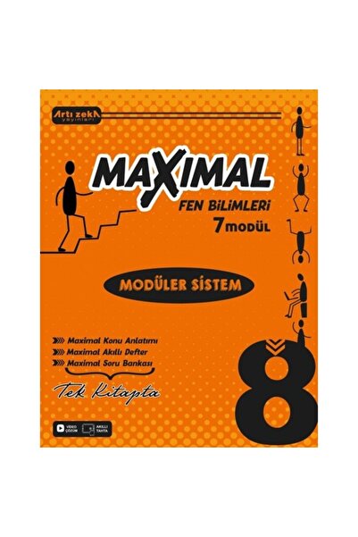 Artı Zeka Yayınları 8 Sınıf Maxımal Fen Bilimleri Modüler Sistem Seti (6 Modül)