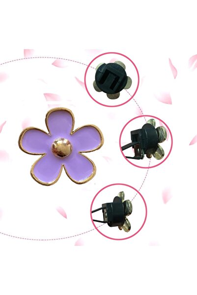 Arabest 4-Piece Daisy Flower Car Air Freshener Clips, Cute Air Vent Decor for...