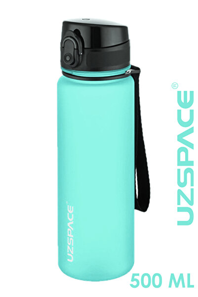 Uzspace 500 ml Tritan Water Bottle 13 Different Colors Softtouch 3026 Water B...