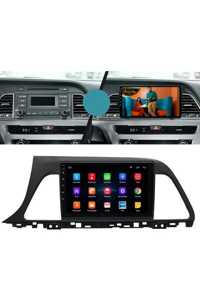 Generic Android Screen for Sonata Model 2016 2017 carplay android auto back c...