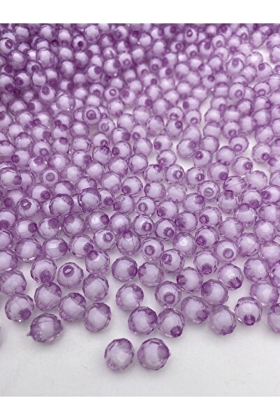 Hedef Bijuteri 50gr 8mm ljubičaste akrilne perle u obliku saća, nakit, perle ...