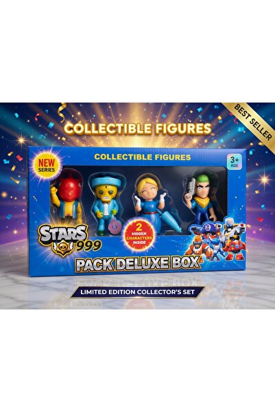 Natavanbutık 🌟 🎮   مجموعة شخصيات براول ستارز 999 ديلوكس هيروز 🦸 ‍ ♂️ 👑