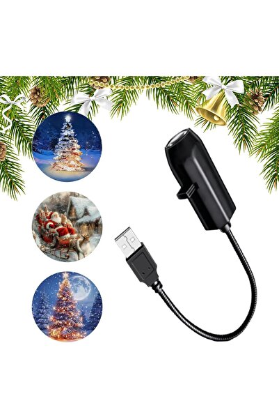 Arabest Christmas LED Projector, 3 Patterns USB Party Light for Home, Office,...