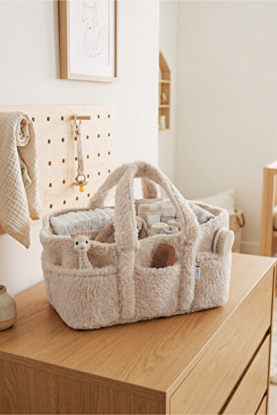 Lucina Vera Anne Bebek Bakım Çantası Pelüş Düzenleyici Organizer Diaper Caddy