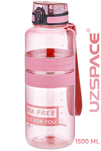 Uzspace 1500 ml 1.5 Liter Mega Size Tritan Water Bottle Renewed Colors Water ...