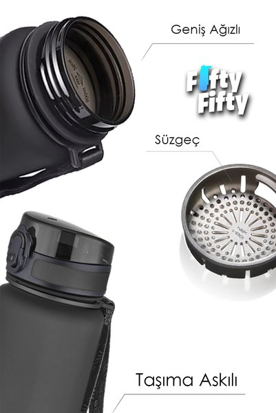Uzspace 650ml Yeni Koleksyion Tritan Su Matarası